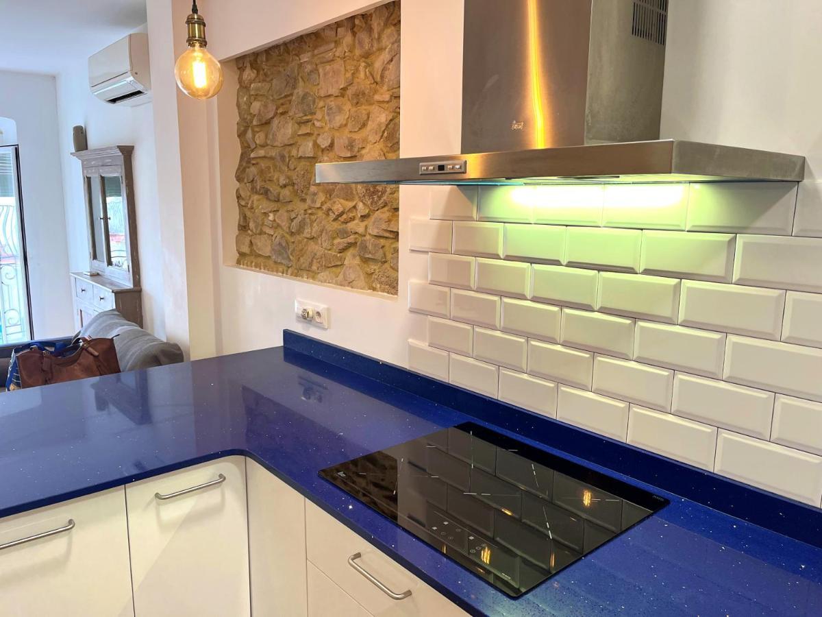 Apartamento Cerca De La Playa Blanes Bagian luar foto