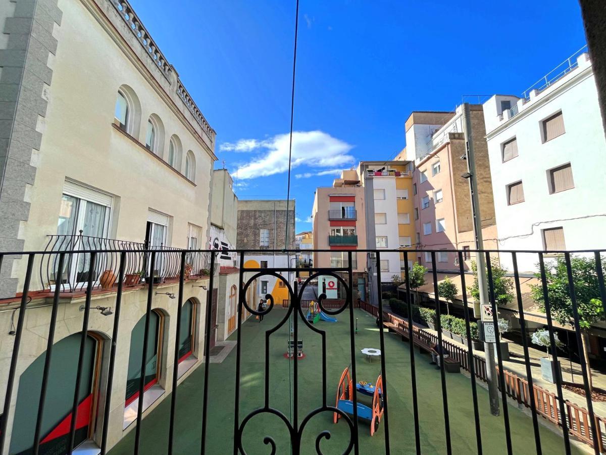 Apartamento Cerca De La Playa Blanes Bagian luar foto