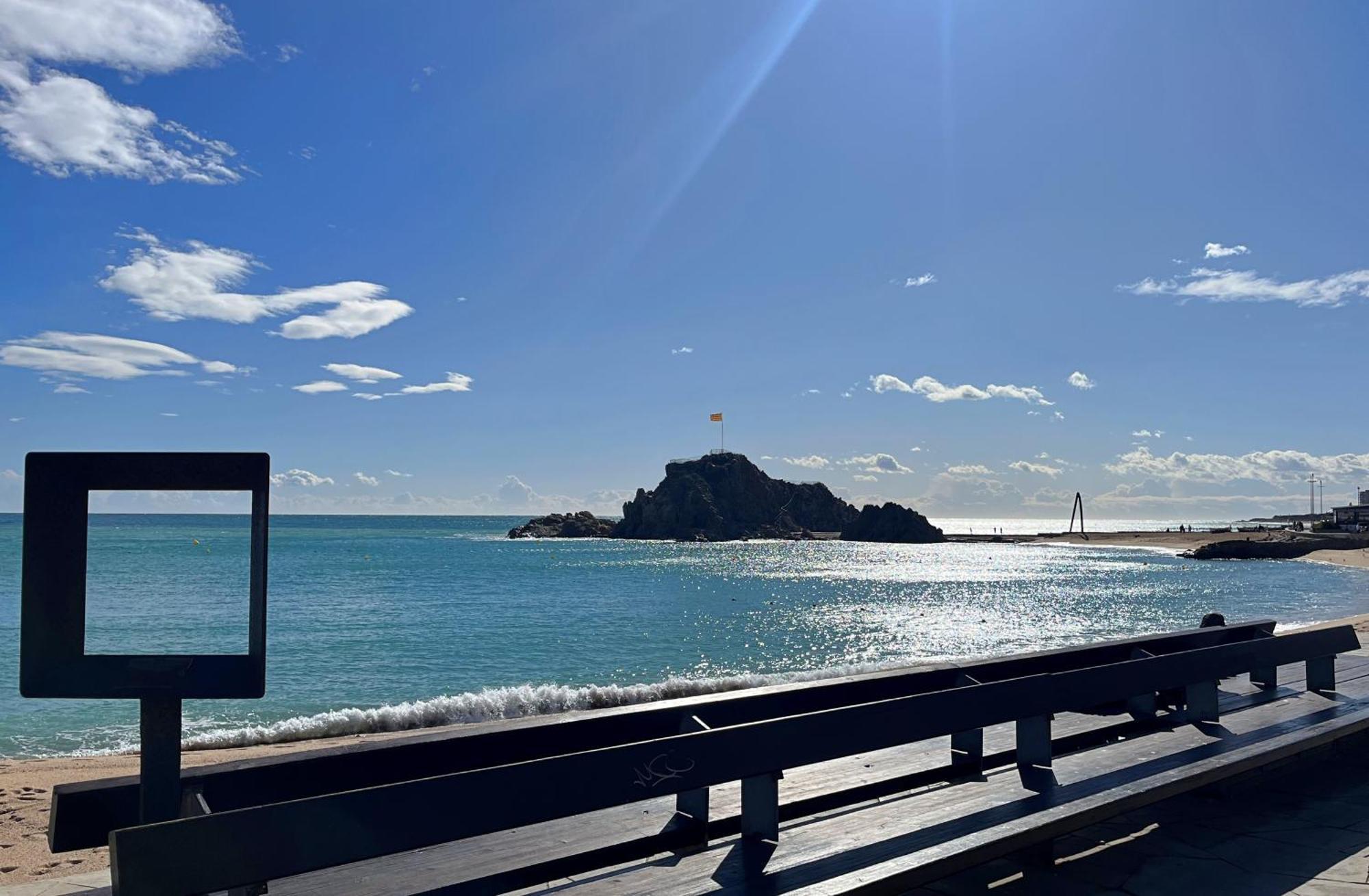 Apartamento Cerca De La Playa Blanes Bagian luar foto